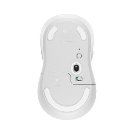 LOGITECH Signature M650 for Business/Kancelárska/Laserová/Pre pravákov/4 000 DPI/USB+BT/Biela