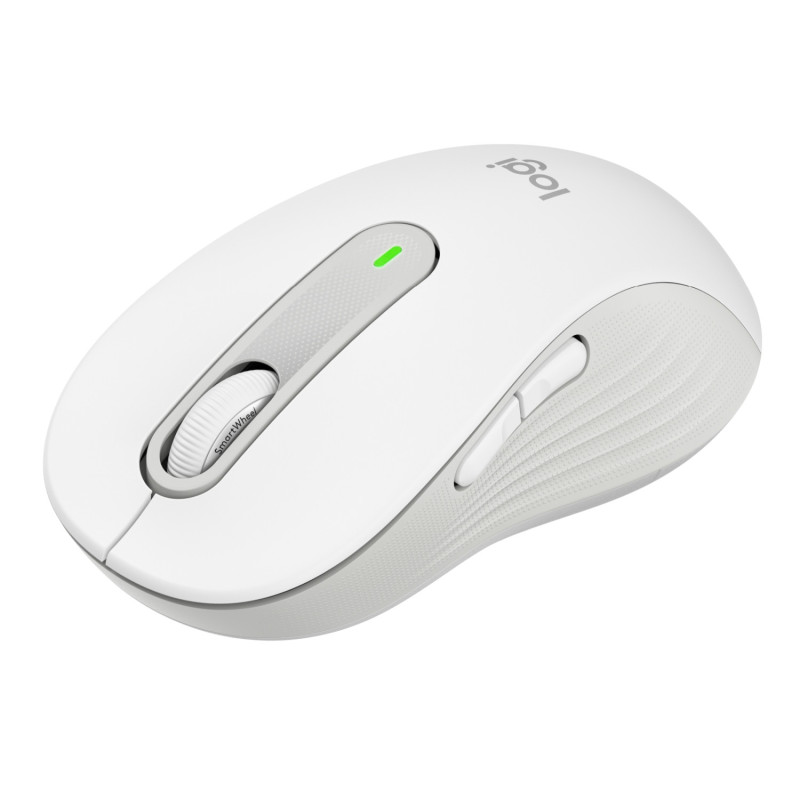 LOGITECH Signature M650 for Business/Kancelárska/Laserová/Pre pravákov/4 000 DPI/USB+BT/Biela