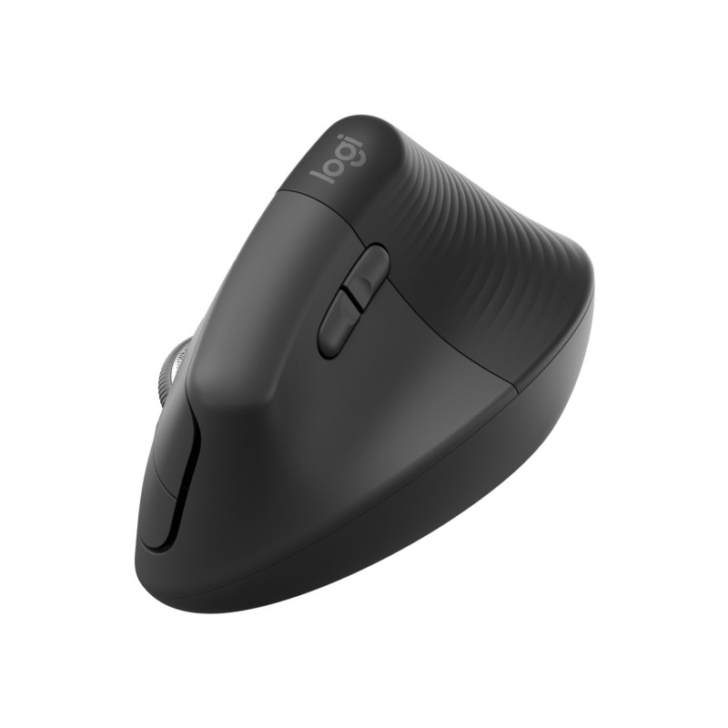 LOGITECH Lift For Business/Ergonomická/Optická/Pre pravákov/4 000 DPI/USB+BT/Grafitová