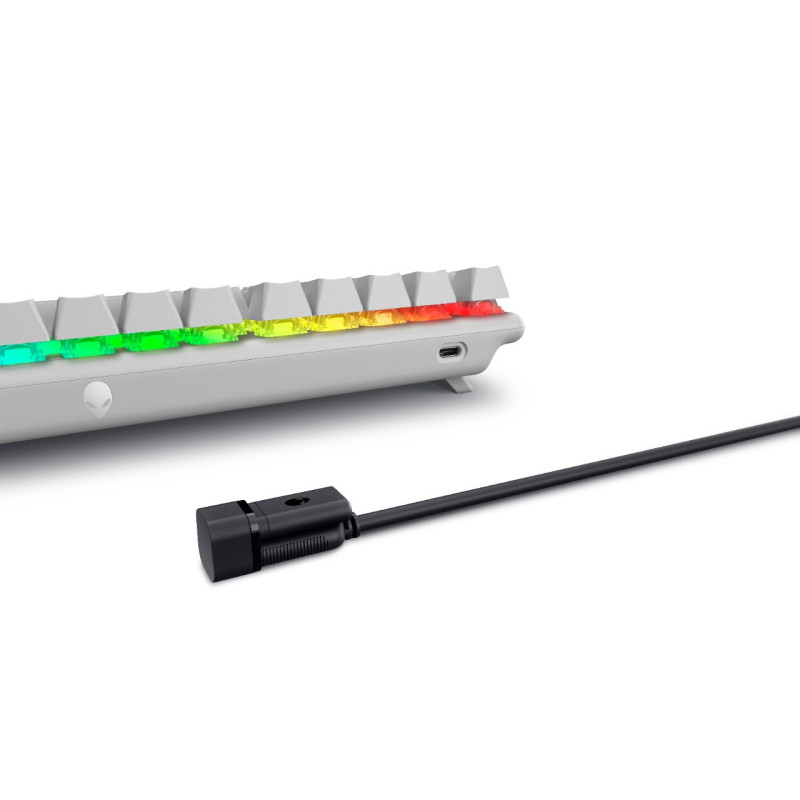 Alienware/Bezdrôtová USB + Bluetooth/IE layout/Biela