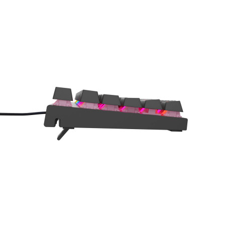 Genesis tichá herná klávesnica THOR 303/TKL/RGB/Outemu Peach/Drôtová USB/ CZ- SK layout/Čierna
