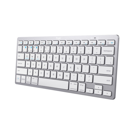 TRUST/Bezdrôtová Bluetooth/ CZ- SK layout/Strieborná