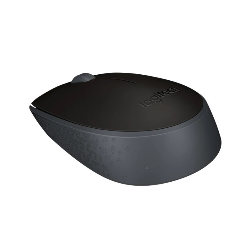 Logitech M171/Cestovná/Optická/1 000 DPI/Bezdrôtová USB/Čierna-šedá