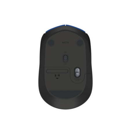 Logitech M171/Cestovná/Optická/1 000 DPI/Bezdrôtová USB/Čierna-šedá