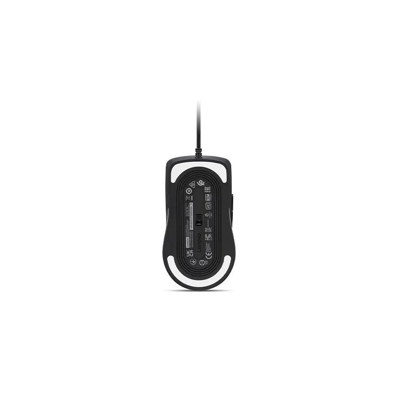 Lenovo M210/Herná/Optická/Pre pravákov/8 000 DPI/Drôtová USB/Čierna
