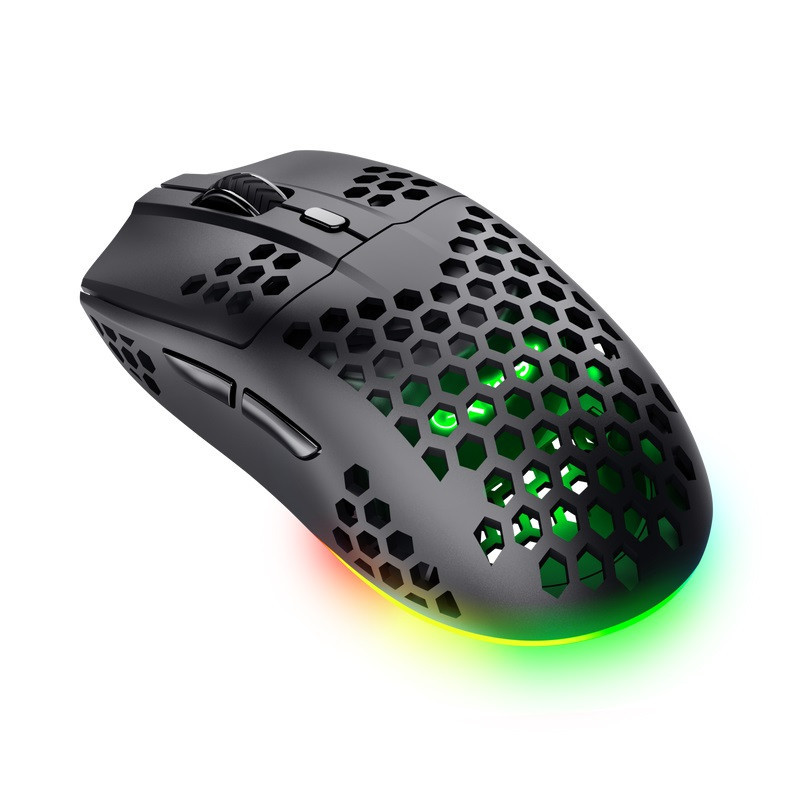 Trust Gaming GXT 929 Helox/Herná/Optická/Pre pravákov/4 800 DPI/Bezdrôtová USB/Čierna
