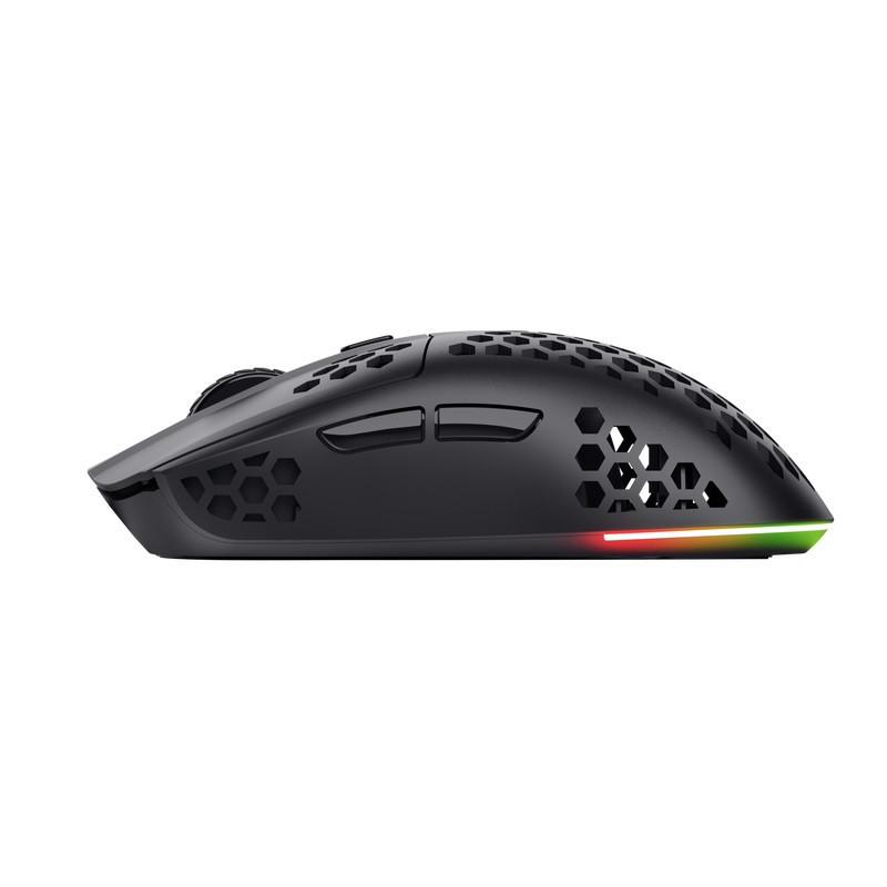Trust Gaming GXT 929 Helox/Herná/Optická/Pre pravákov/4 800 DPI/Bezdrôtová USB/Čierna