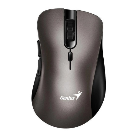 Genius Ergo 8100S/Ergonomická/Optická/Pre pravákov/1 600 DPI/Bezdrôtová USB/Champagne Titanium