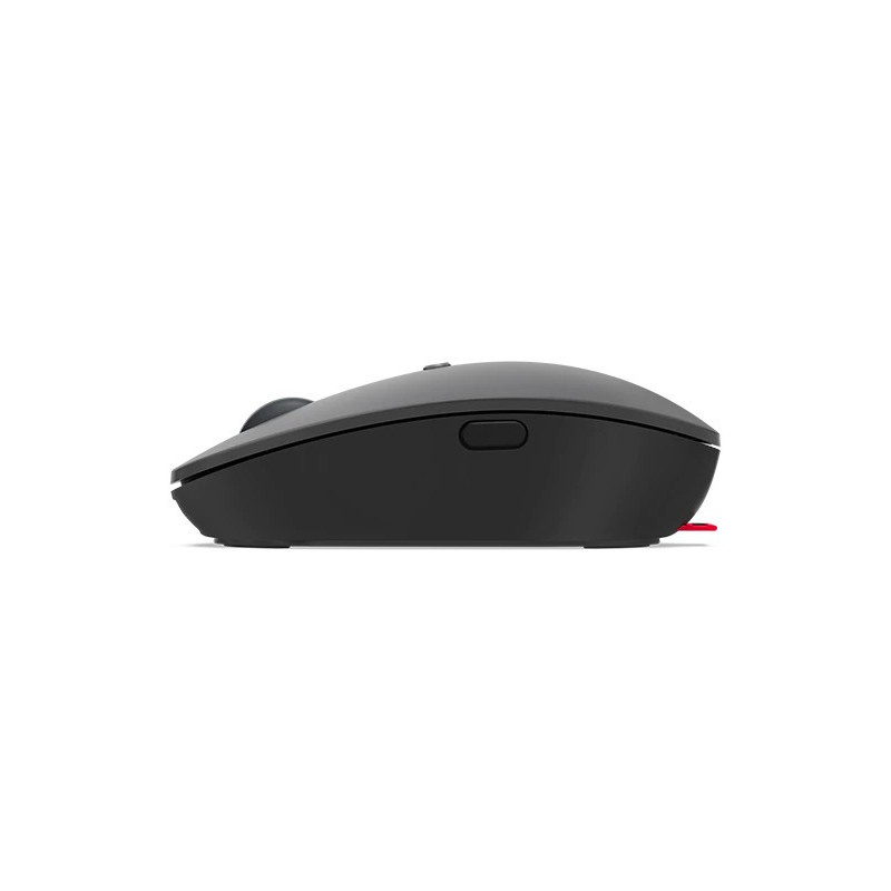 Lenovo Go/Ergonomická/Blue Track/2 400 DPI/Bezdrôtová USB/Čierna-šedá
