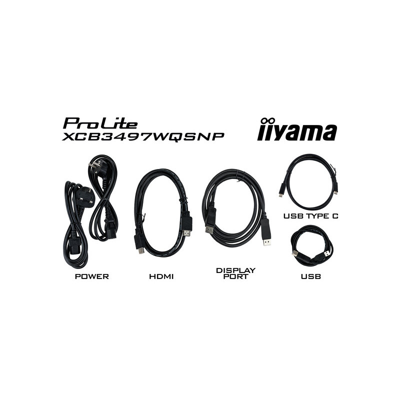 iiyama ProLite/XCB3497WQSNP-B1/34"/VA/wQHD/120Hz/0,4ms/Black/3R