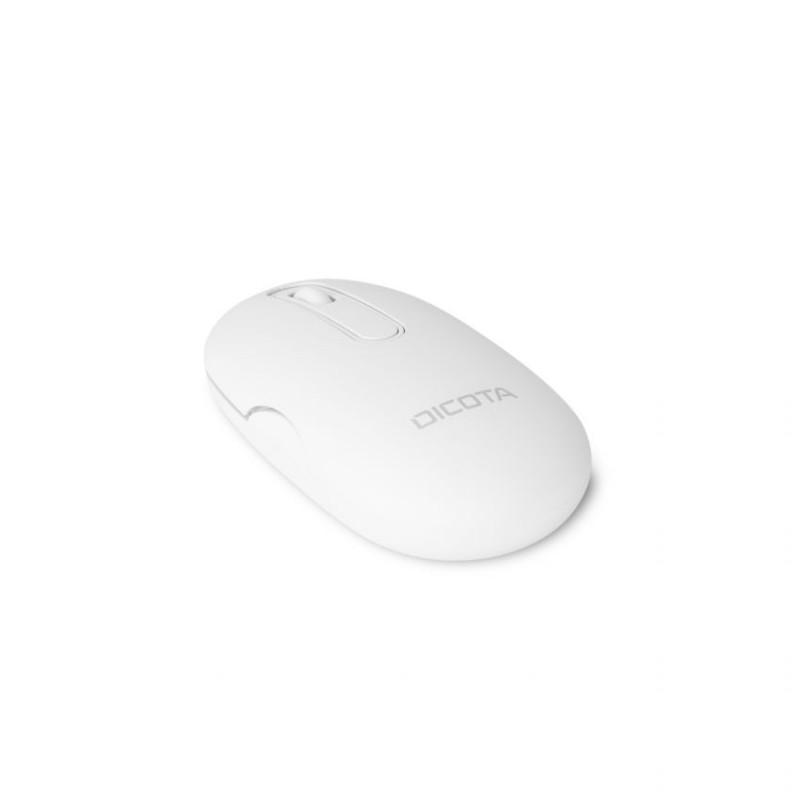 Dicota DESKTOP/Kancelárska/Optická/1 600 DPI/USB+BT/Biela