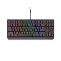 Genesis herná bezdrôtová klávesnica THOR 230 Lite/Drôtová USB/US layout/Čierna