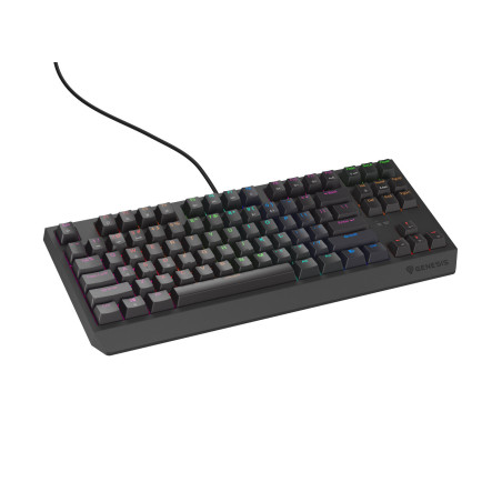 Genesis herná bezdrôtová klávesnica THOR 230 Lite/Drôtová USB/US layout/Čierna