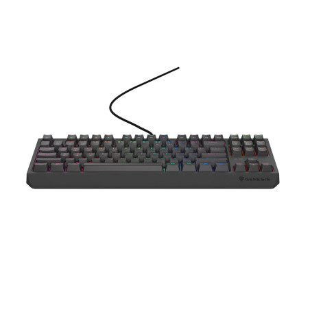 Genesis herná bezdrôtová klávesnica THOR 230 Lite/Drôtová USB/US layout/Čierna