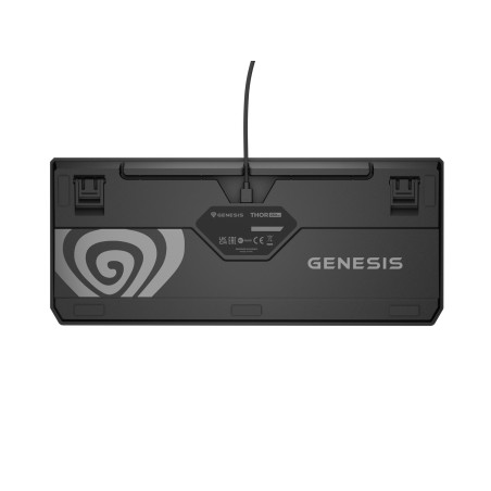 Genesis herná klávesnica THOR 230/TKL/RGB/Outemu Brown/Drôtová USB/US layout/Čierna