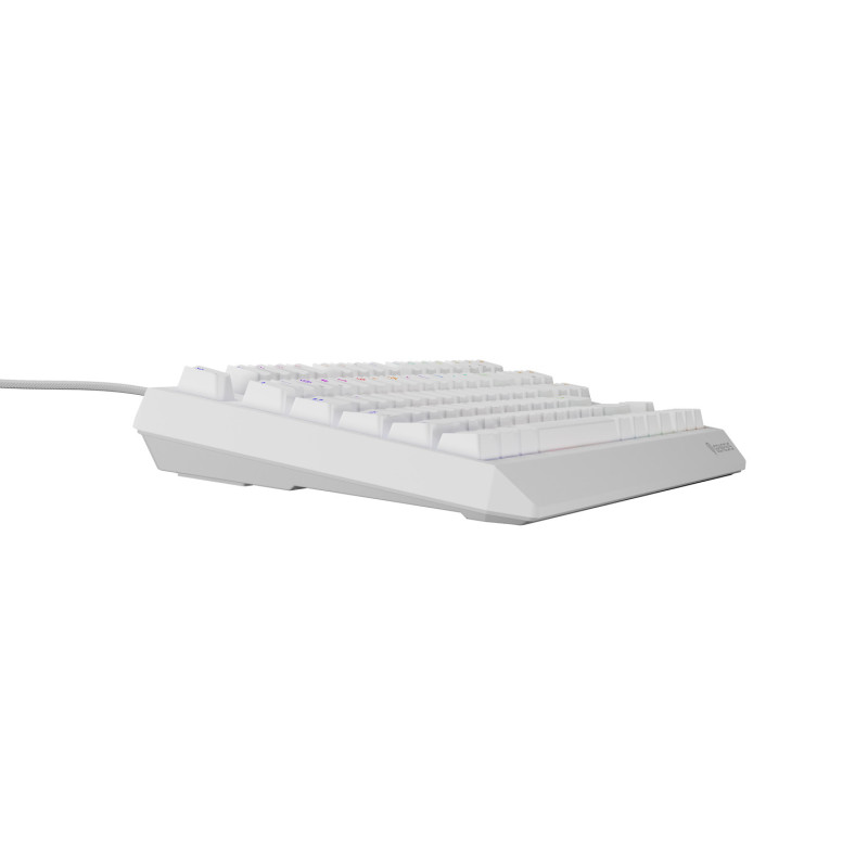 Genesis herná klávesnica THOR 230/TKL/RGB/Outemu Red/Drôtová USB/US layout/Biela