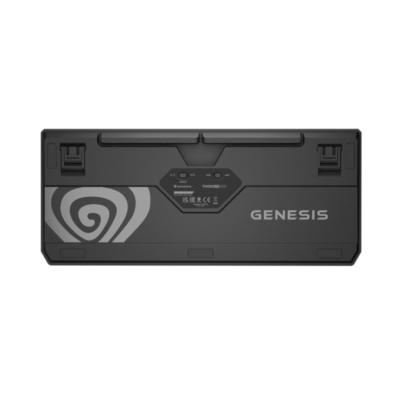 GENESIS herná klávesnica THOR 230/TKL/RGB/Outemu Red/Bezdrôtová USB + Bluetooth/US layout/Čierna