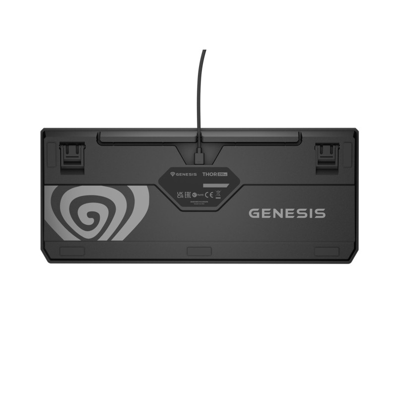 GENESIS herná klávesnica THOR 230/TKL/RGB/Outemu Panda/Drôtová USB/US layout/Naval Blue Negative