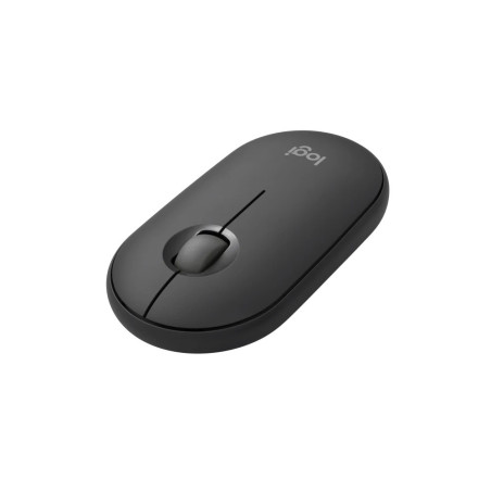 Logitech Pebble Mouse 2 M350s/Cestovná/Optická/4 000 DPI/Bezdrôtová Bluetooth/Grafitová