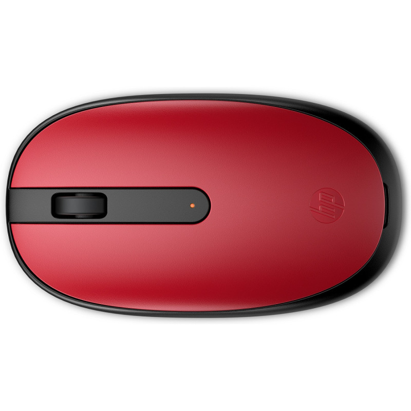 HP 240/Kancelárska/Optická/1 600 DPI/Bezdrôtová Bluetooth/Čierna-červená