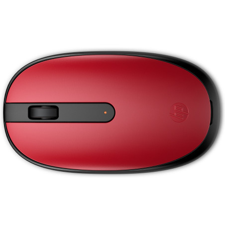 HP 240/Kancelárska/Optická/1 600 DPI/Bezdrôtová Bluetooth/Čierna-červená