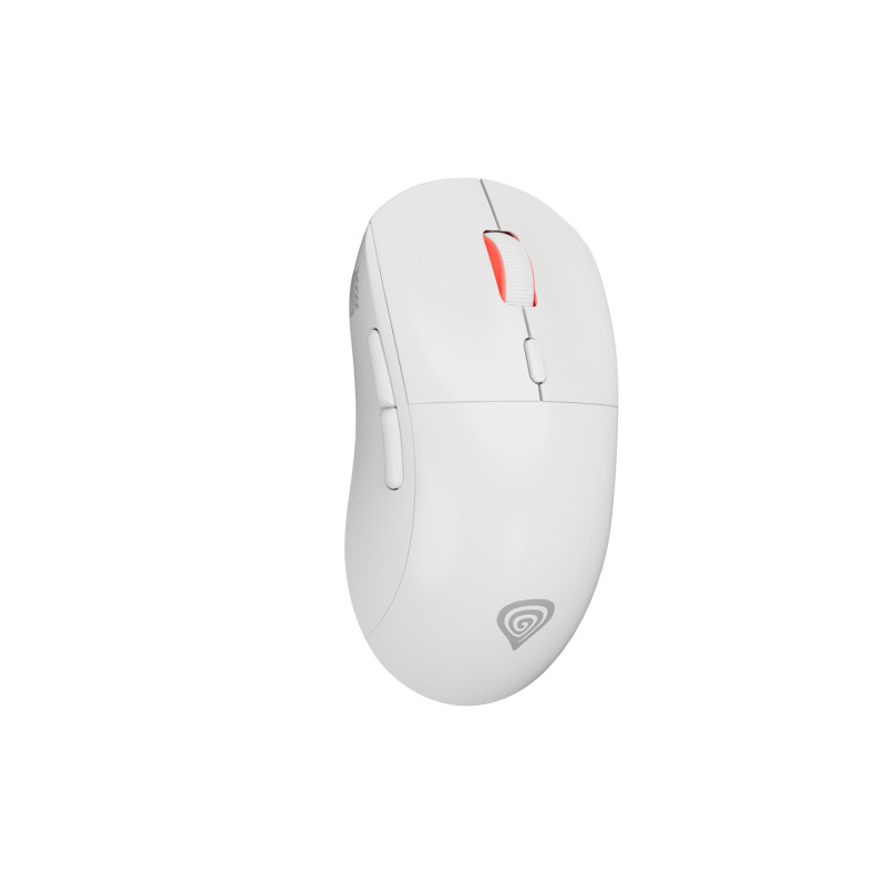 Genesis herná bezdrôtová myš ZIRCON XIII/Herná/Optická/26 000 DPI/Bezdrôtové USB/Biela