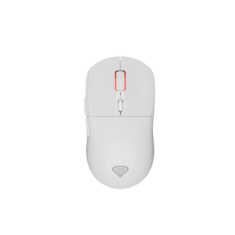 Genesis herná bezdrôtová myš ZIRCON XIII/Herná/Optická/26 000 DPI/Bezdrôtové USB/Biela