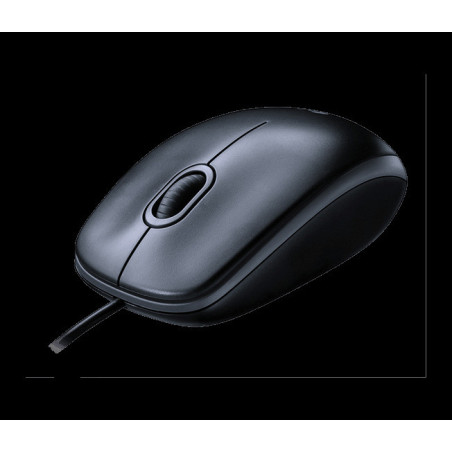 Logitech M90/Kancelárska/Optická/1 000 DPI/Drôtová USB/Čierna
