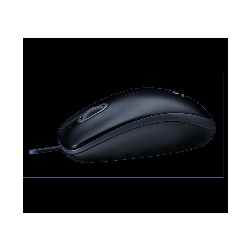 Logitech M90/Kancelárska/Optická/1 000 DPI/Drôtová USB/Čierna