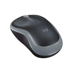 Logitech M185/Kancelárska/Optická/1 000 DPI/Bezdrôtová USB/Šedá