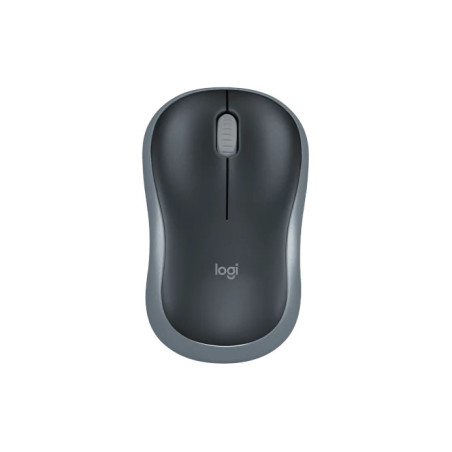 Logitech M185/Kancelárska/Optická/1 000 DPI/Bezdrôtová USB/Šedá