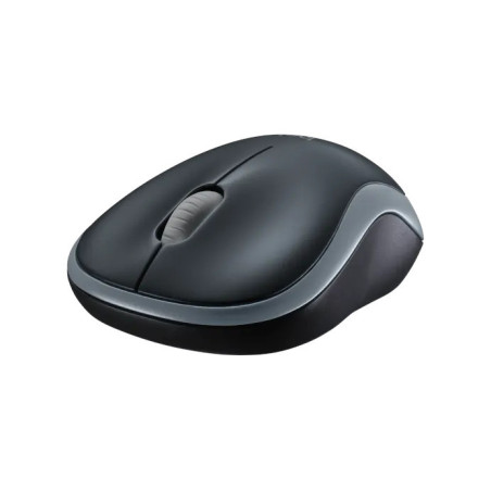 Logitech M185/Kancelárska/Optická/1 000 DPI/Bezdrôtová USB/Šedá