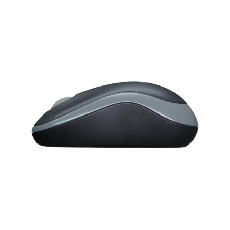 Logitech M185/Kancelárska/Optická/1 000 DPI/Bezdrôtová USB/Šedá