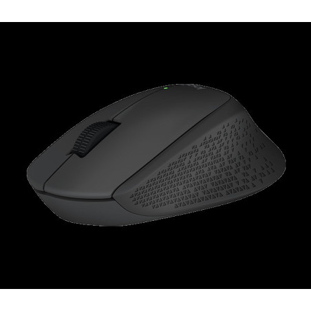 Logitech M280/Ergonomická/Optická/Pre pravákov/1 000 DPI/Bezdrôtová USB/Čierna