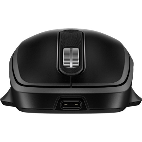 HP 515/Kancelárska/Optická/Pre pravákov/4 000 DPI/Bezdrôtová USB/Čierna