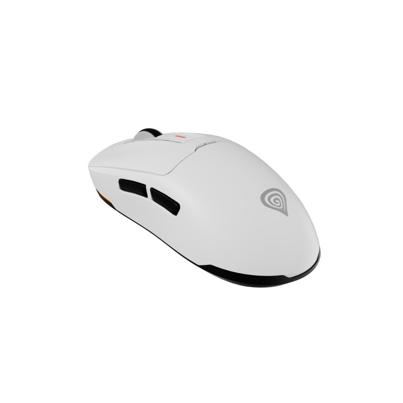 Genesis herná myš ZIRCON 660/Herná/Optická/12 000 DPI/Drôtové/Bezdrôtové/Biela