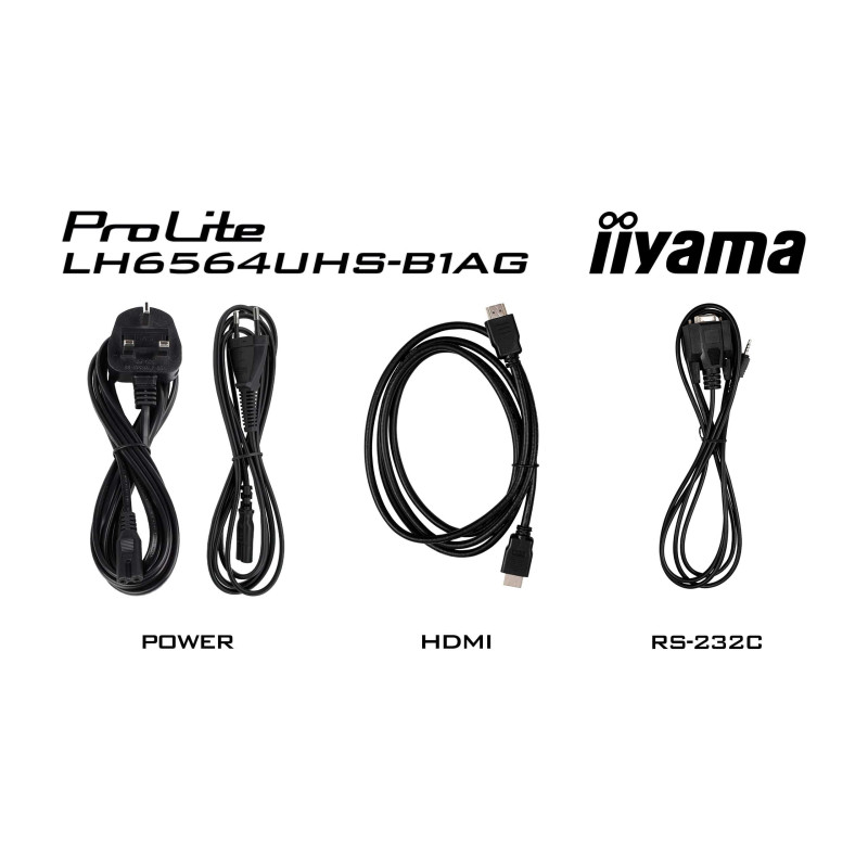 65" iiyama LH6564UHS-B1AG:VA, 4K UHD,Android,24/7