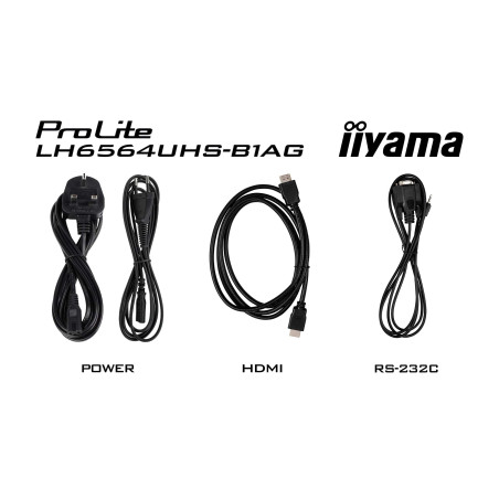 65" iiyama LH6564UHS-B1AG:VA, 4K UHD,Android,24/7