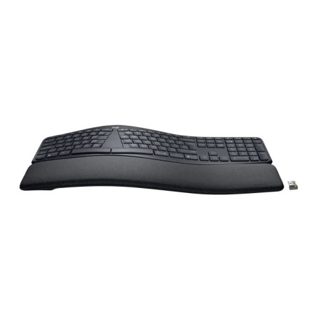 Logitech ERGO K860 for Business/Bezdrôtová USB + Bluetooth/US layout/Čierna