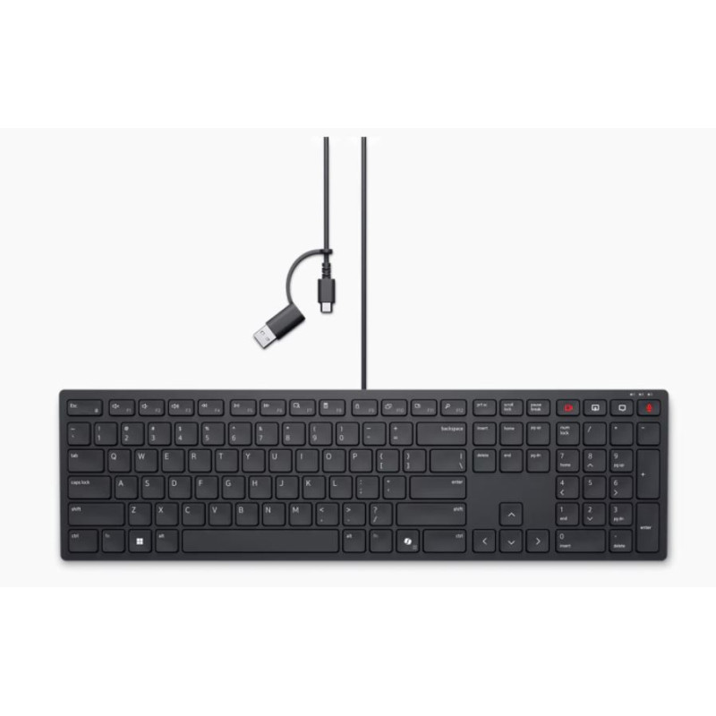 Dell KB525C drôtová klávesnica US INT USB/USB-C