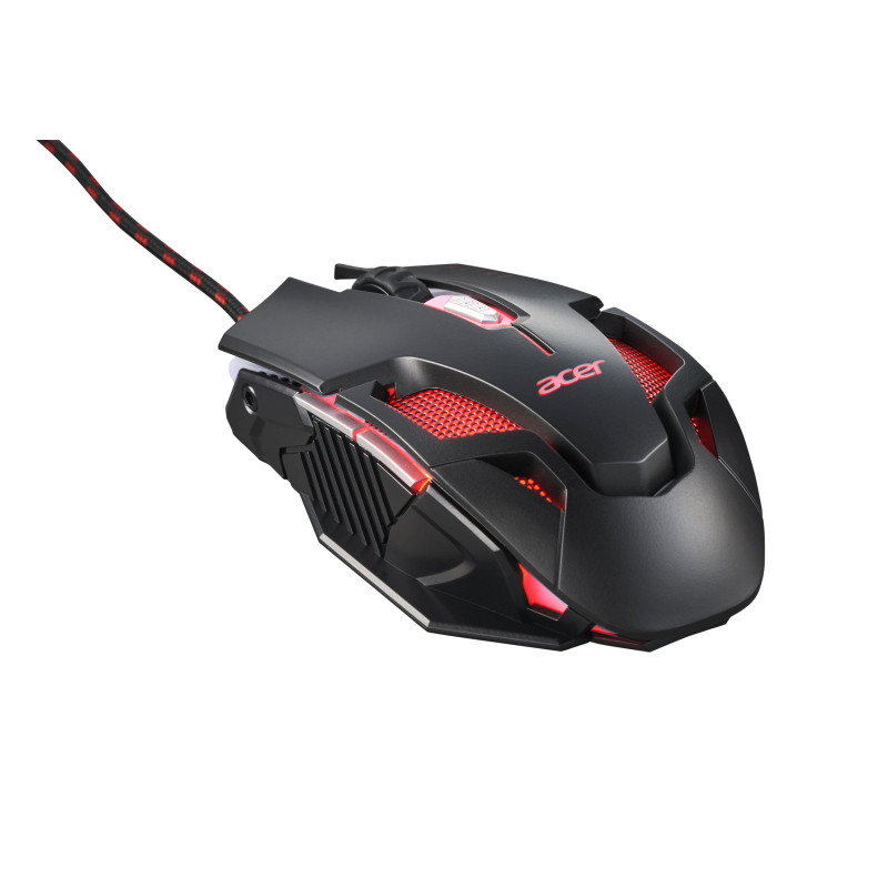 Acer Nitro Gaming Mouse II/Herná/Optická/Pre pravákov/7 200 DPI/Drôtová USB/Čierna
