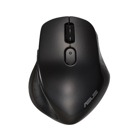 ASUS MW203 Multi-Device Wireless Silent Mouse/Ergonomická/Optická/Pre pravákov/2 400 DPI/USB+BT/Čierna
