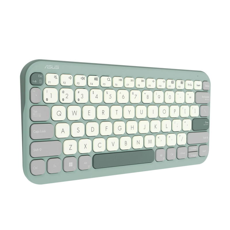 ASUS Marshmallow Keyboard KW100/Bezdrôtová Bluetooth/ CZ- SK layout/Zelená