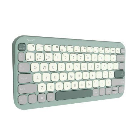 ASUS Marshmallow Keyboard KW100/Bezdrôtová Bluetooth/ CZ- SK layout/Zelená