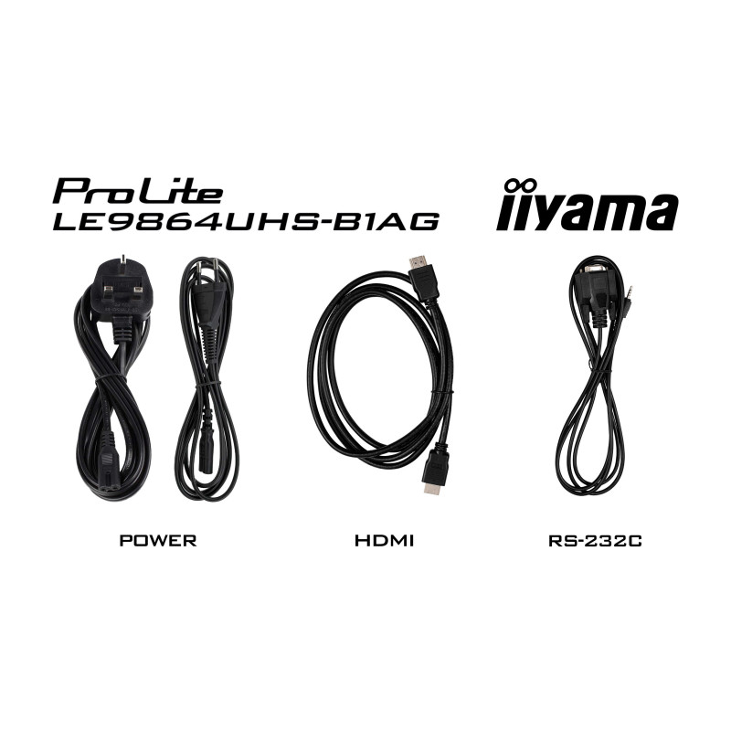 98" iiyama LE9864UHS-B1AG:VA,4K UHD,Android,24/7