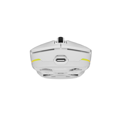 Genesis herná myš ZIRCON 660 PRO/Herná/Optická/Pre pravákov/26 000 DPI/Drôtová+bezdrôtová/Biela