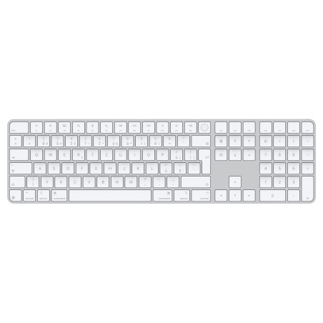 Apple Magic Keyboard Numeric Touch ID/Bezdrôtová Bluetooth/ SK layout/Biela