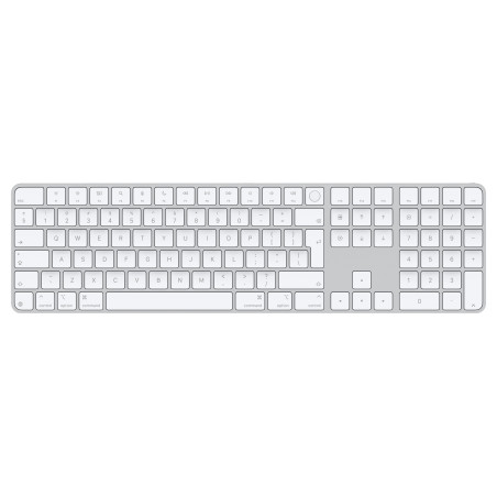 Apple Magic Keyboard Numeric Touch ID/Bezdrôtová Bluetooth/IE layout/Biela