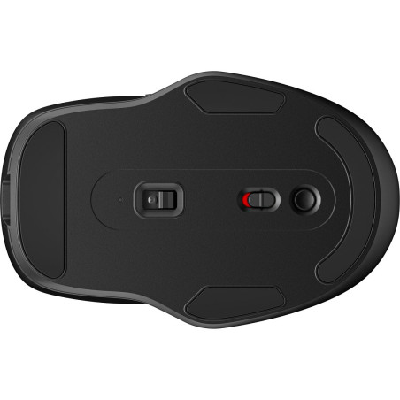 HP 510/Kancelárska/Optická/Pre pravákov/4 000 DPI/Bezdrôtová USB/Čierna