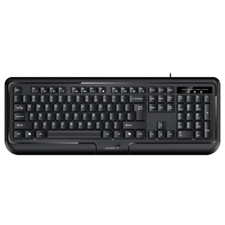 Genius KB-118 II/Drôtová USB/ CZ- SK layout/Čierna